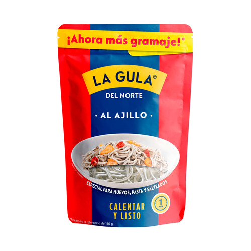 LA GULA DEL NORTE Sucedáneo de angulas al ajillo LA GULA del NORTE AL MINUTO 135 g.