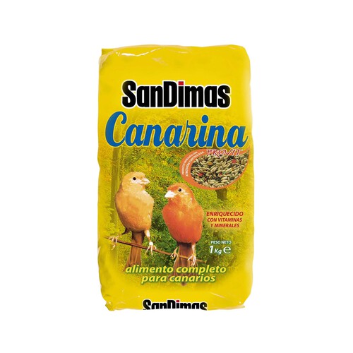 SANDIMAS Alimento completo para canarios SANDIMAS CANARINA bolsa de 1 kilogramo
