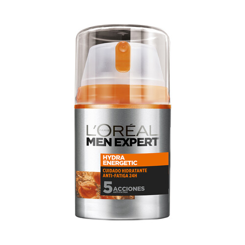 L´ORÉAL MEN EXPERT Crema para hombres con acción hidratante y antifatiga (24 horas) L'ORÉAL MEN EXPERT Hydra Energetic 50 ml.