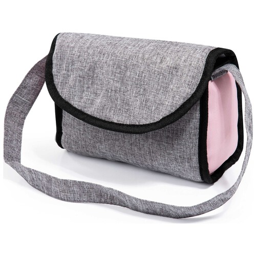 Carro para muñecas bebé con bolso incluido, 63x41x68cm ONE TWO FUN ALCAMPO.