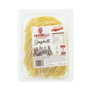 Imagen de FARINELLI Spaghetti de pasta fresca al huevo FARINELLI Linea oro 250 g.