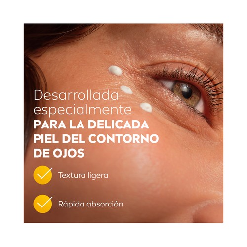 NIVEA Q10 energy Contorno de ojos energizante, para piel cansada y apagada 15 ml.