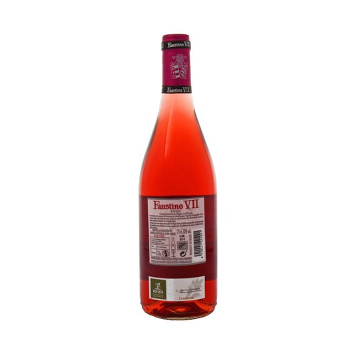 FAUSTINO VII Vino rosado tempranillo con D.O. Rioja FAUSTINO VII botella de 75 cl.