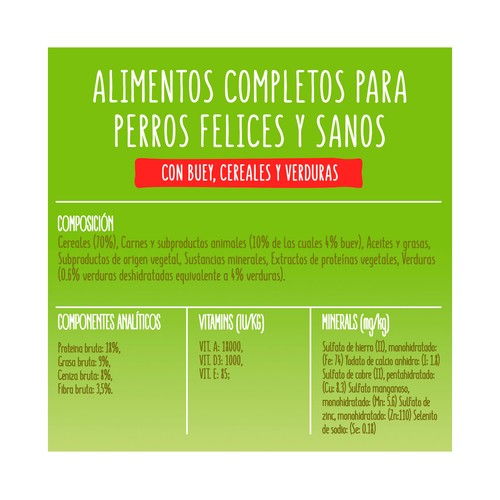 FRISKIES Comida para perros adultos a base de carne 3 kg