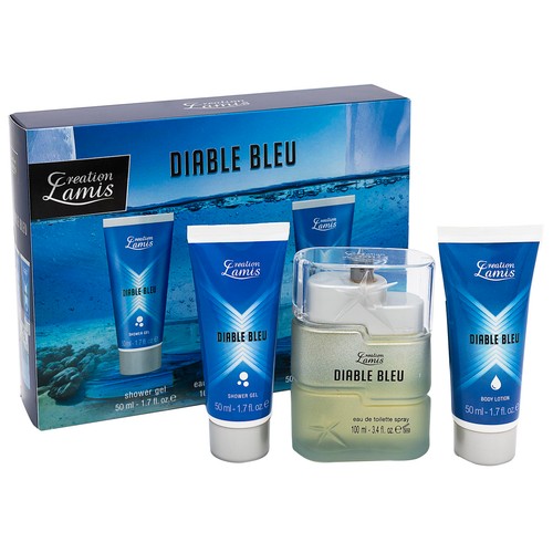 CREATIONS LAMIS Diable bleu Estuche de colonia para hombre.
