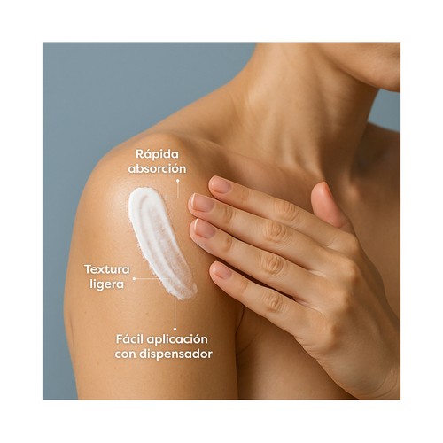 BABARIA Leche corporal (Body milk) con vitamina C, para todo tipo de pieles 500 ml.