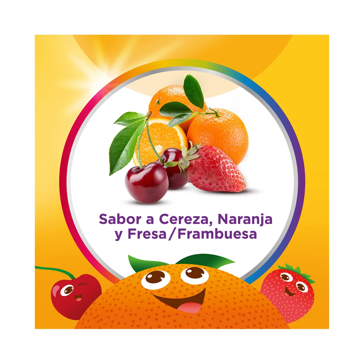Vitagomis niños Complemento alimenticio multivitamínico para niños en cómodos caramelos de goma sabor frutas 30 uds.