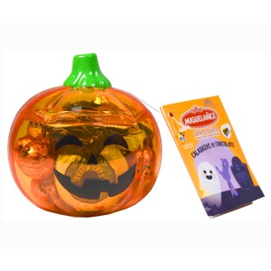 Imagen de MIGUELAÑEZ Calabaza Halloween con bolas de chocolate 100 gr,