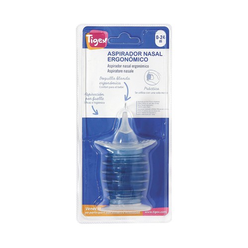 Aspirador nasal ergonómico, TIGEX.