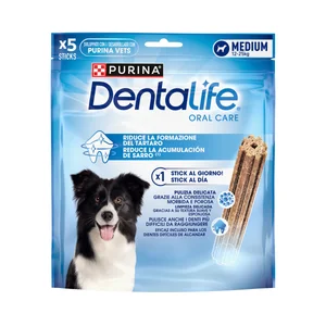 DENTALIFE Snack dental para perros de raza mediana 5 uds. 115 g.