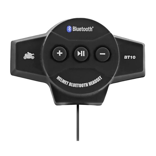 Kit de manos libres para casco con bluetooth y micrófono.