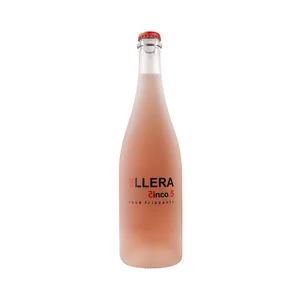 YLLERA 5.5 Vino rosado frizzante espumoso con bajo contenido en alcohol botella 75 cl.