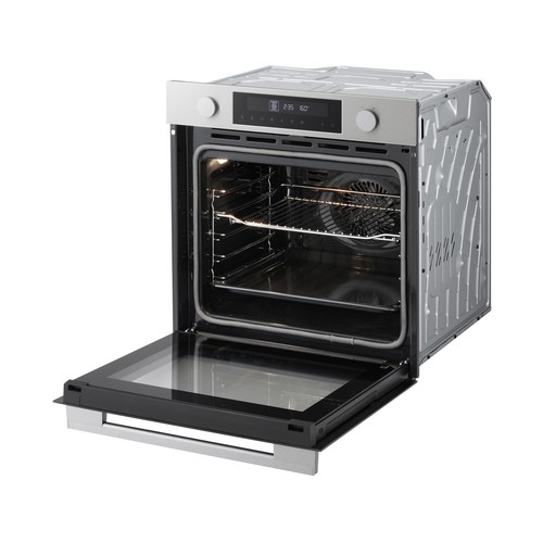 Horno multifuncional hidrolítico LG WS5D7210S Inox, capacidad: 72L, Clase energética: A, A: 59,5cm, H: 59,5cm, F: 59,6cm.