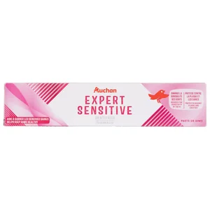 PRODUCTO ALCAMPO Expert sensitive Pasta de dientes que ayuda a disminuir la sensibilidad dental 75 ml.