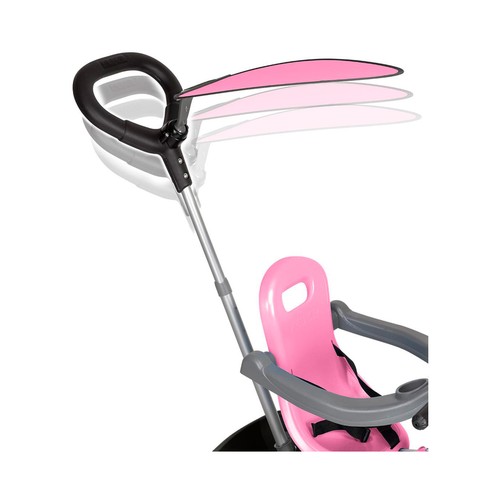 FAMOSA Triciclo infantil Baby Plus Music Rosa +3 Años