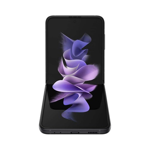SAMSUNG Galaxy Z Flip3 5G SM-F711BZKAEUB Negro, 128GB + 8GB Ram, pantalla 17cm (6,7).