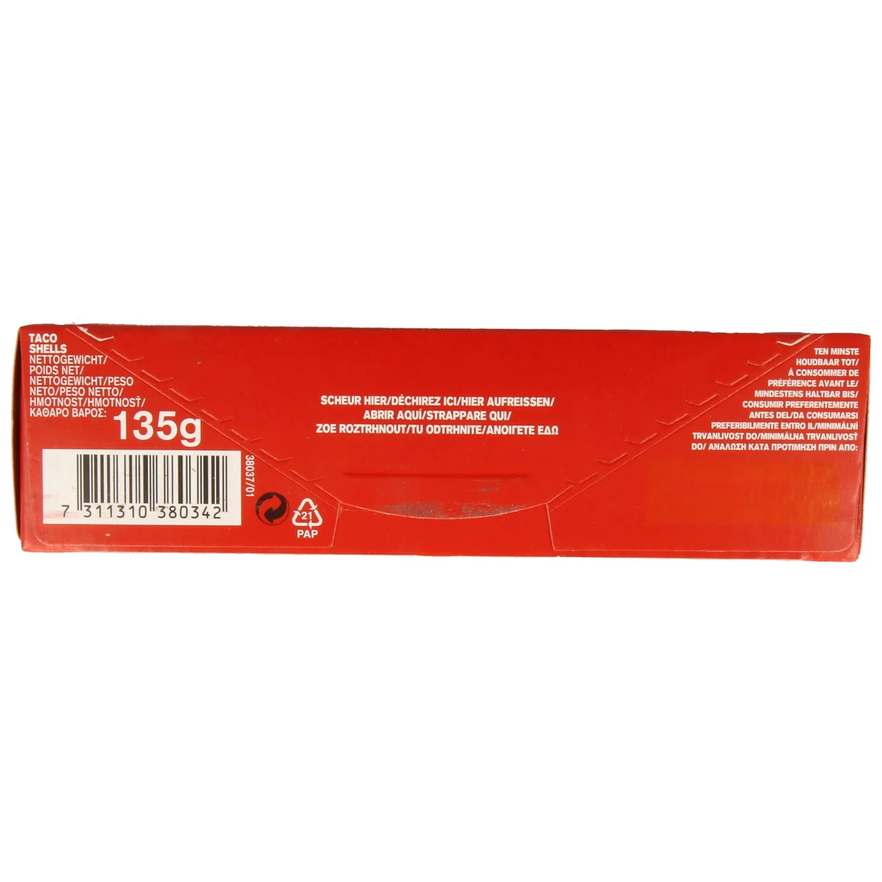 Tortillas de maíz 135 g.