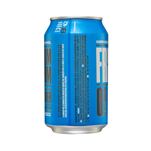 FREE DAMM Cerveza sin alcohol FREE DAMM 33 cl.