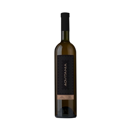AQUITANIA  Vino blanco albariño con D.O. Rías Baixas botella de 75 cl.