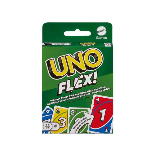 MATTEL Games Juego de cartas UNO Split Juego de mesa familiar +7 años (MATTEL HMY99)