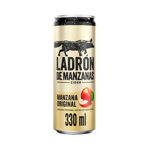 Imagen de LADRÓN DE MANZANAS Cider de manzanas dulces y ácidas lata 33 cl.