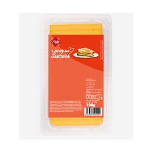 Imagen de FLOR DE BURGOS Queso cortado en lonchas especial sandwich 200 g.