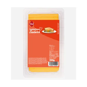 FLOR DE BURGOS Queso cortado en lonchas especial sandwich 200 g.
