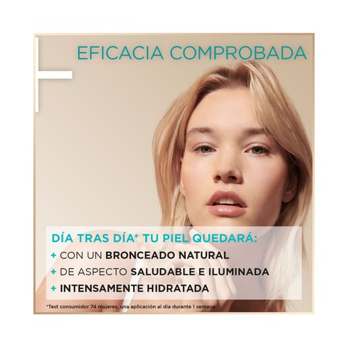 DELIAL Gotas faciales autobronceadoras con ácido hialurónico y agua de coco DELIAL Natural bronzer 30 ml.