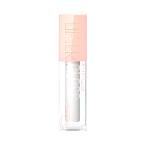 MAYBELLINE Lifter gloss Tono 001 pearl Brillo de labios efecto volumen y bronzeado.