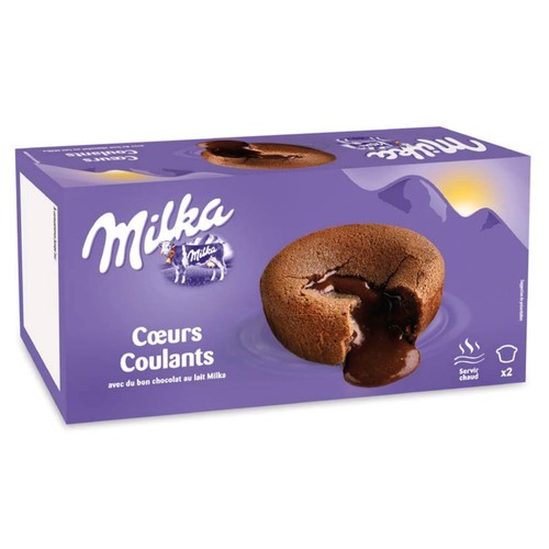 MILKA Coulant chocolate 2x90 g.