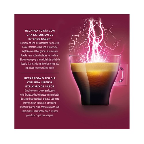 DOLCE GUSTO Café en cápsulas espresso doble I10, 16 uds.