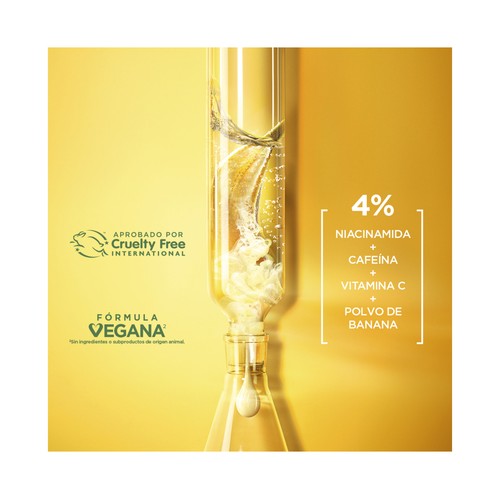 GARNIER Skin active Crema sin perfume iluminadora para el contorno de los ojos 15 ml.