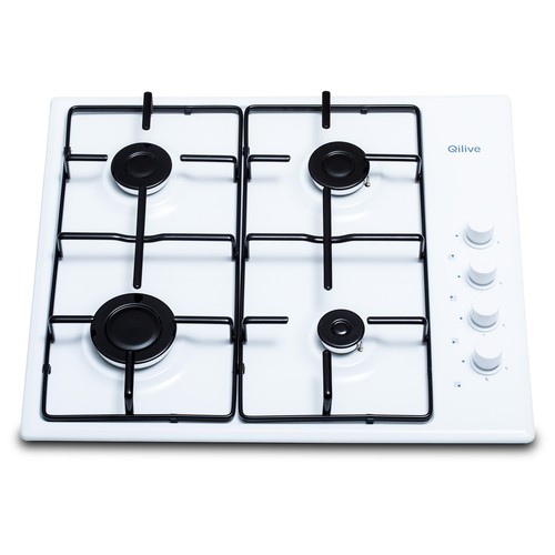 Placa gas natural + butano QILIVE  Q-6911, 4 quemadores.