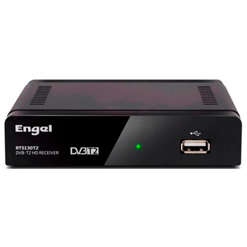 Sintonizador TDT HD ENGEL AXIL RT5130T2 USB DVBT2, reproductor y grabador, HDMI.