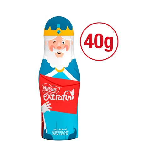NESTLÉ Figurita de chocolate de los Reyes Magos Extrafino 40 g.
