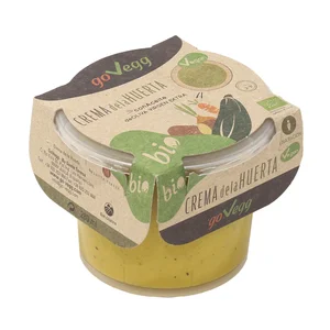 GO-VEGG Crema de la huerta ecológica, elaborada con aceite de oliva virgen extra GO-VEGG 280 ml