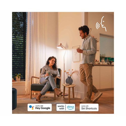 Bombilla Led inteligente E14, WiFi, 4,9W=40W, blanco + RGB multicolor, PHILIPS.