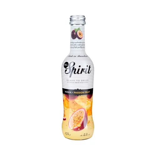 Premium Piña colada, lista para tomar botella 27.5 cl.