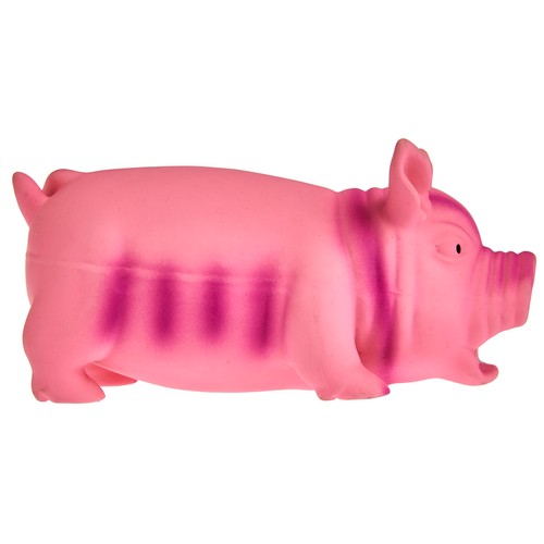PRODUCTO ALCAMPO Cerdo de latex de 20 cm. (juguete para perro).