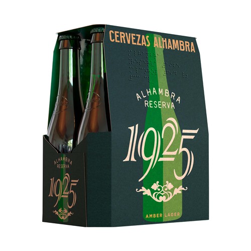 Cervezas ALHAMBRA RESERVA 1925 pack 6 uds. x 33 cl.
