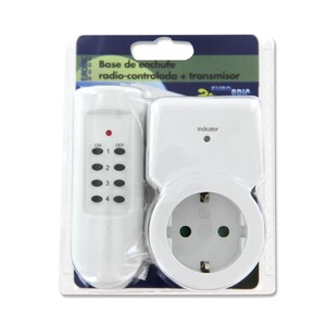 Base de enchufe radio controlada + transmisor EUROBRIC 2000.