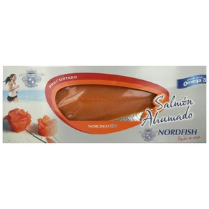 NORDFISH Salmón ahumado Noruego NORDFISH 700 g,
