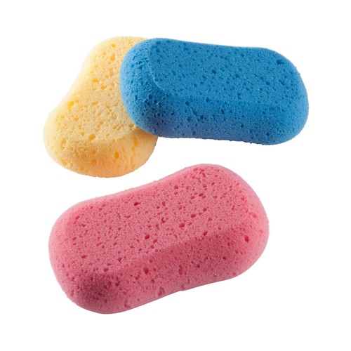 COSMIA Esponja de baño suave para todo tipo de pieles.