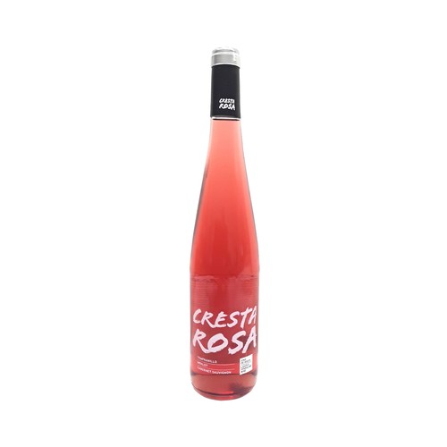CRESTA ROSA  Vino rosado con D.O. Penedés CRESTA ROSA botella de 75 cl.
