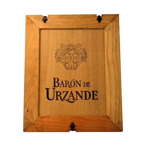 Estuche de 3 botellas de vino tinto reserva con denominación de origen Rioja BARÓN DE URZANDE 3 x 75 cl.