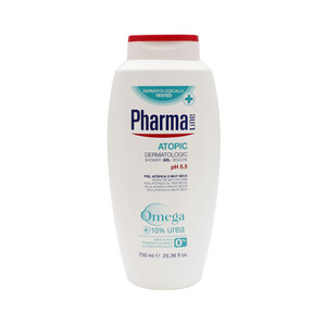 PHARMA LINE Gel para baño o ducha, especial pieles atópicas o muy secas PHARMA LINE 750 ml.