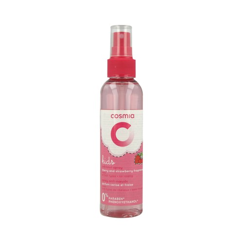 COSMIA Acondicionador en spray con acción anti-nudos y perfume a fresa y cereza COSMIA Kids 150 ml.