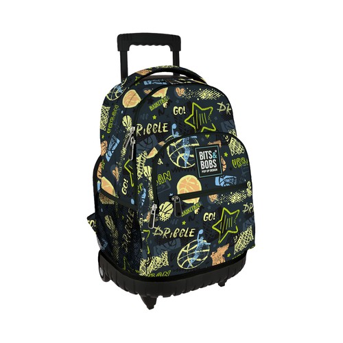 Mochila Roller con ruedas, modelos surtidos, GRAFOPLAS.