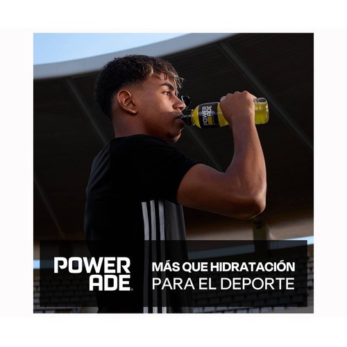 POWERADE Bebida deportiva golden mango botella 500 ml.