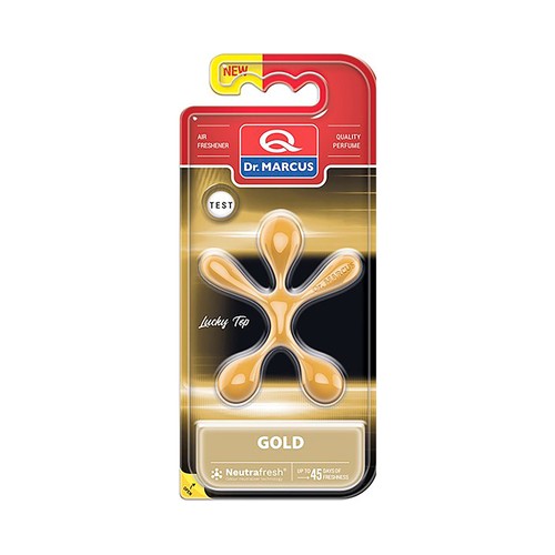 Ambientador auto lucky top gold. DR.MARCUS.